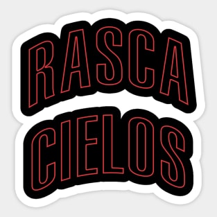 Portland Trail Blazers Rasca Cielos español Sticker